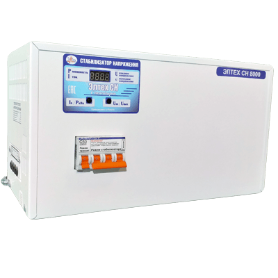 Стабилизатор напряжения Элтех СН 8000 стандарт в Туле Стабилизатор напряжения Элтех СН 8000 стандарт в Туле